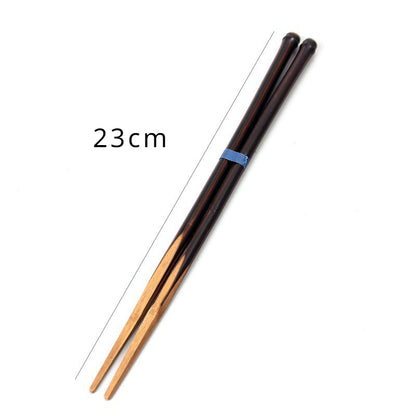 Gohobi Japanese Eco-friendly Solid Bamboo Chopsticks