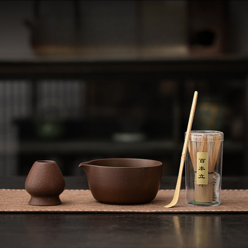 Gohobi Ceramic Matcha Set 034 Vintage Colour
