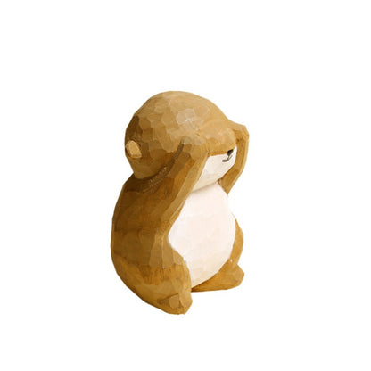 Gohobi Handmade Wooden Otter Ornament