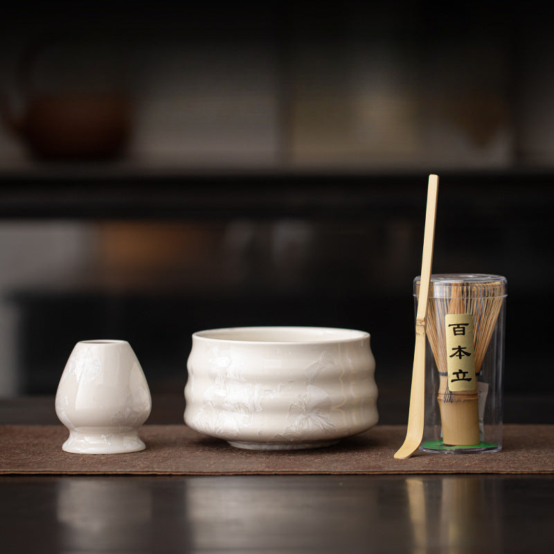 Gohobi Ceramic Matcha Set 042 Crystal