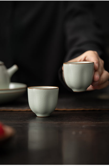 Gohobi Handmade Ceramic Ruware Tea Cups