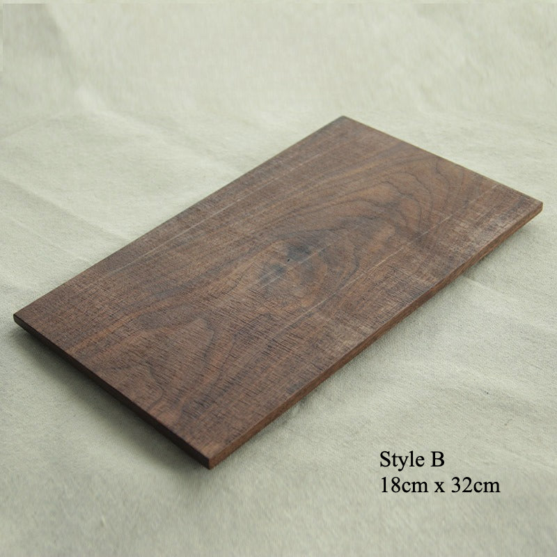 Gohobi Handcrafted Black Walnut Rectangular Tray