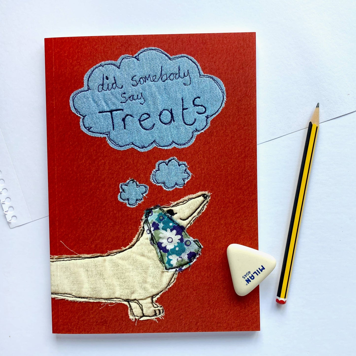 Gohobi x Poppy Treffry Did Somebody Say Treats A5 Notebook [Made in the UK]