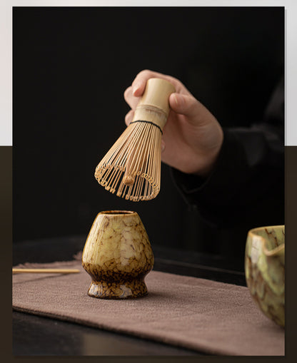 Gohobi Ceramic Matcha Set 038 Flow Glaze