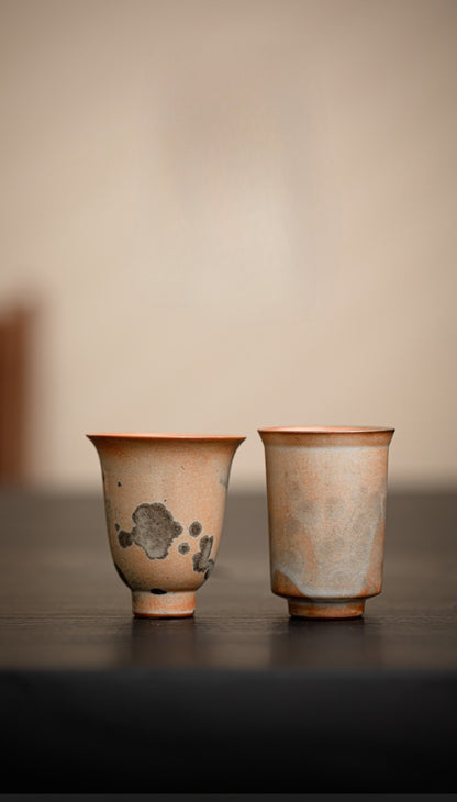 Gohobi Shino Ware Magnolia Cup