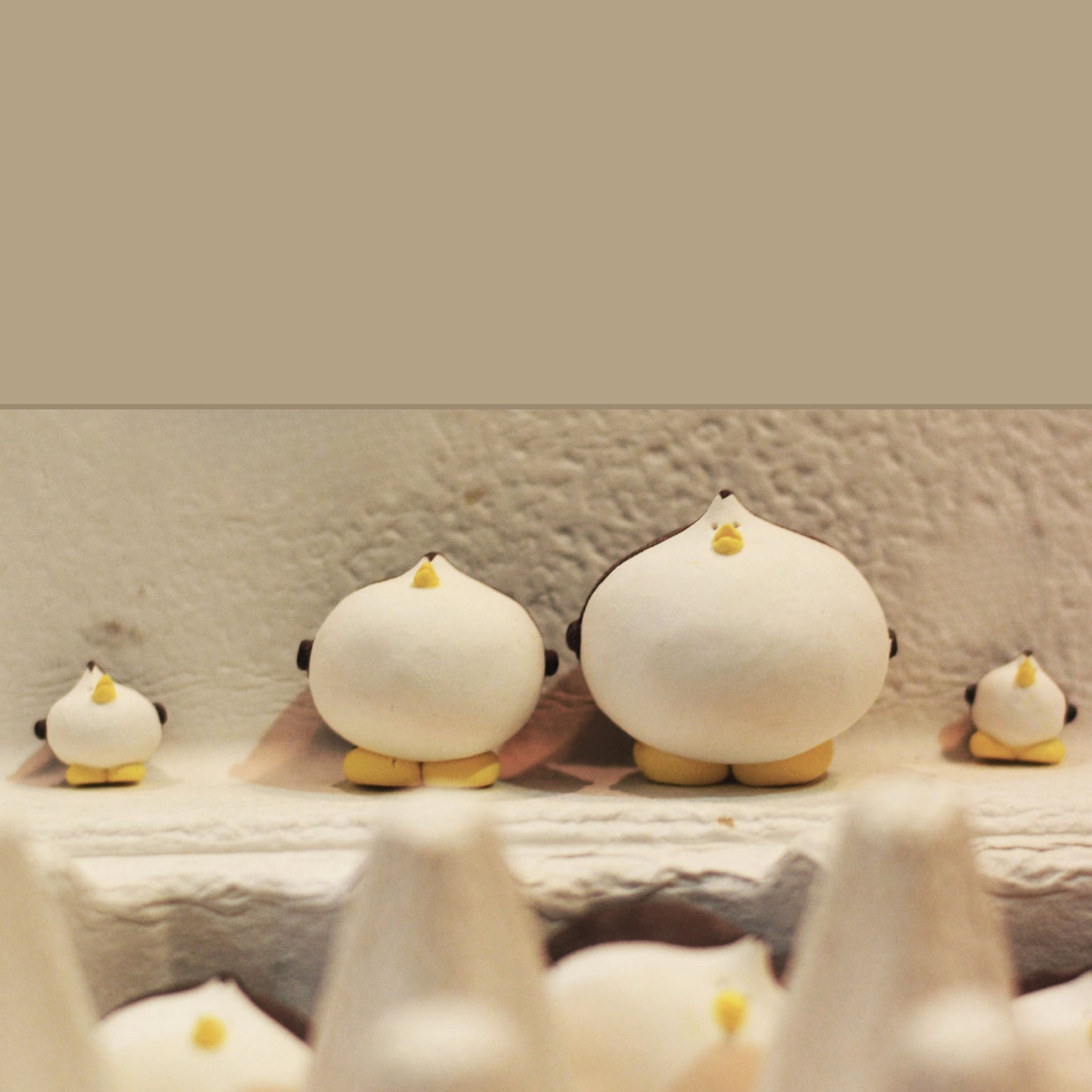 Gohobi x Little Diary Handmade Ceramic Penguin