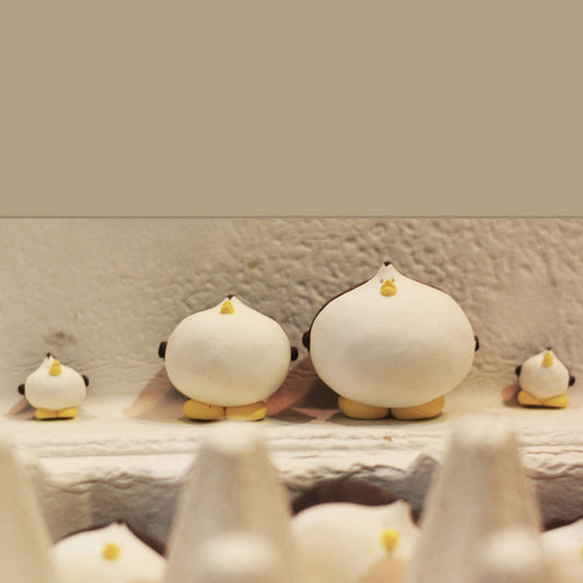 Gohobi x Little Diary Handmade Ceramic Penguin