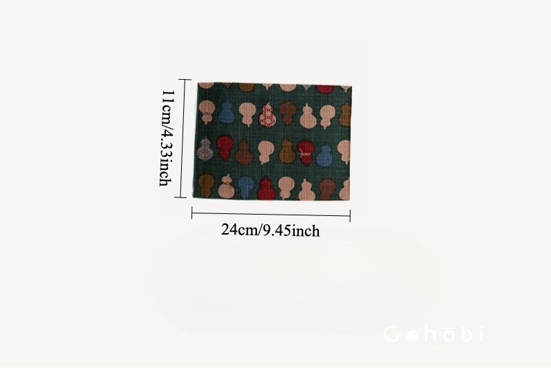 Gohobi Cotton and Linen Gourd Tea Towel – Absorbent Tea Cloth for Tea Table