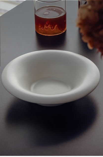 Assiette à soupe occidentale peinte Jinshu mate de 7,5 pouces, assiette à légumes ménagère, hôtel, restaurant, vaisselle en céramique