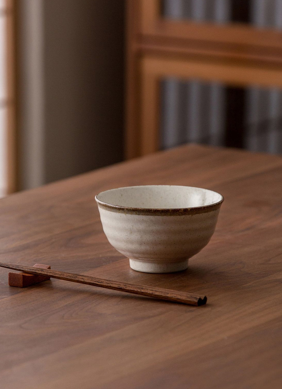 Gohobi Japanese Kakuni Ceramic Water Mug and Rice Bowl Set