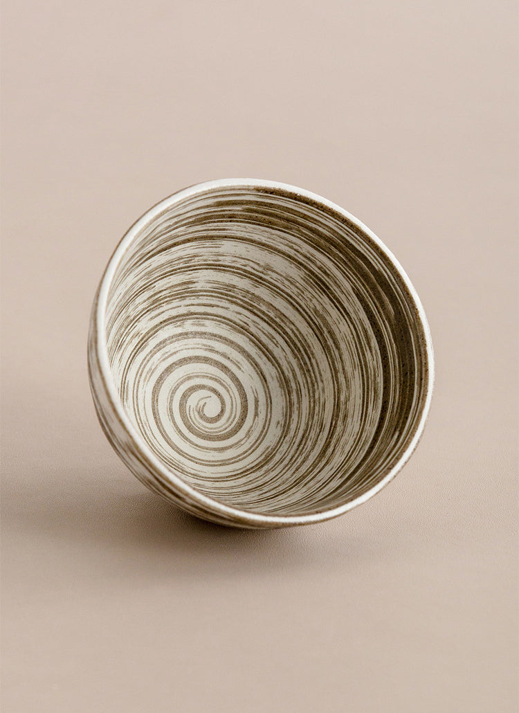 [Made in Japan] Gohobi Minoya Shino Glaze Hat Bowl