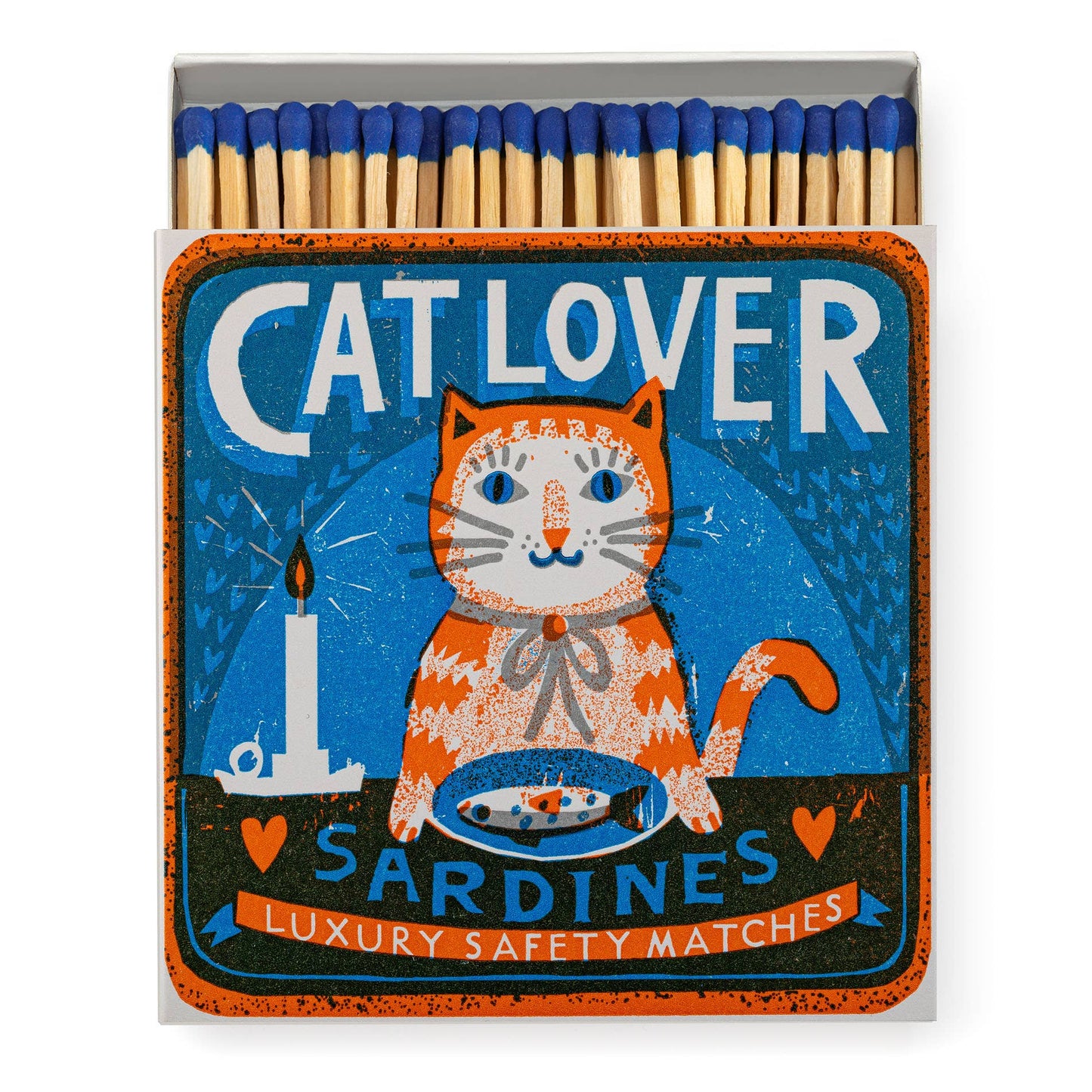 Gohobi x Archivist Gallery Cat Lover | Square Matchboxes [Made in the UK]