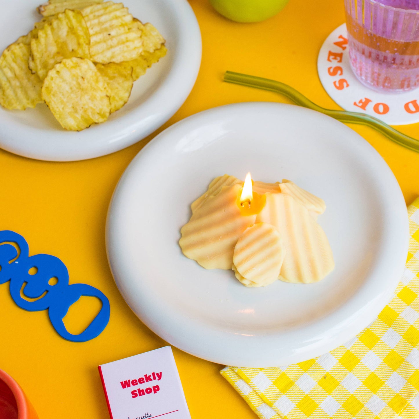 HereThe Crinkle Crisps Candle