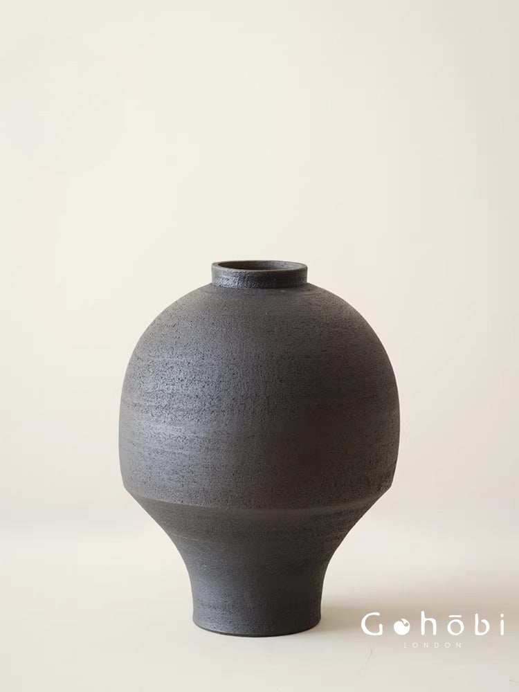 Gohobi Japanese-style Wabi Sabi Handmade Zen Large Vase 014