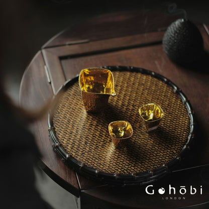 Retro Chinese bamboo Gohobi Retro Chinese Bamboo Tea Tray Mat – Woven Bamboo Tea Tray Storage Mat for Tea Ceremony Accessoriesmat, tea tray, tray, tea set storage tea ceremony accessories