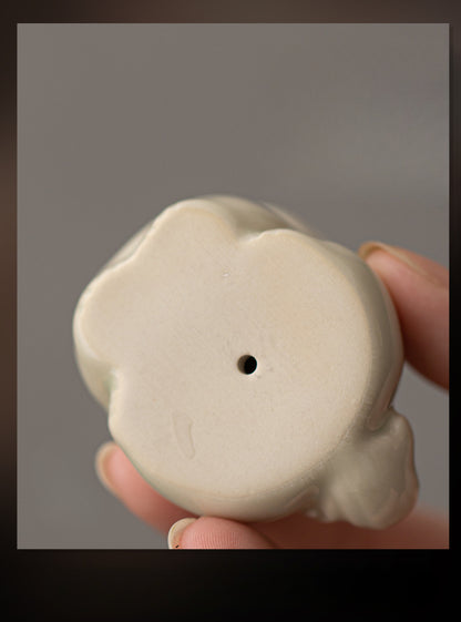 Gohobi Mini Ceramic Lion Tea Pet