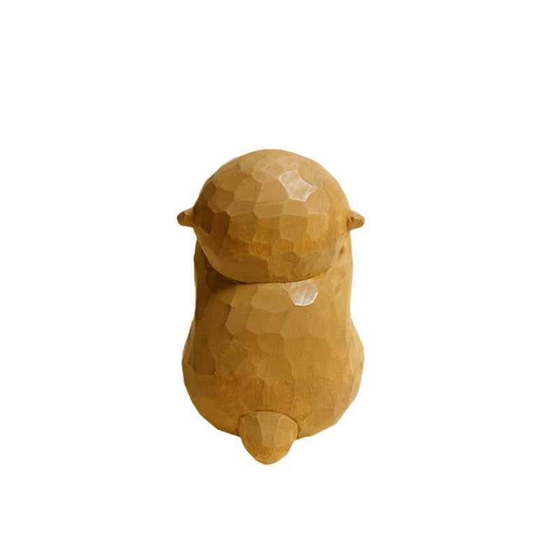 Gohobi Handmade Wooden Otter Ornament