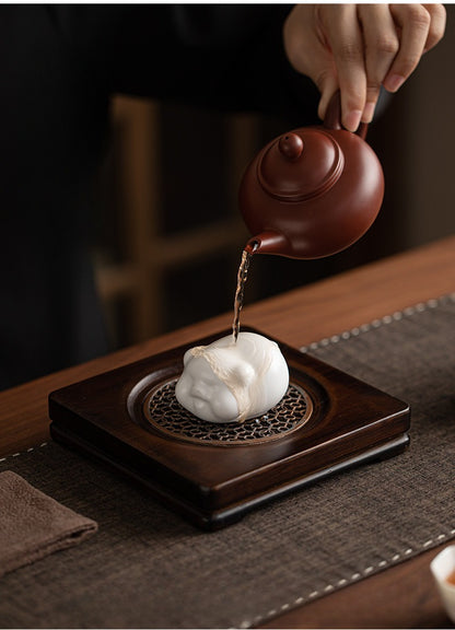 Gohobi Lucky Pig Tea Pet