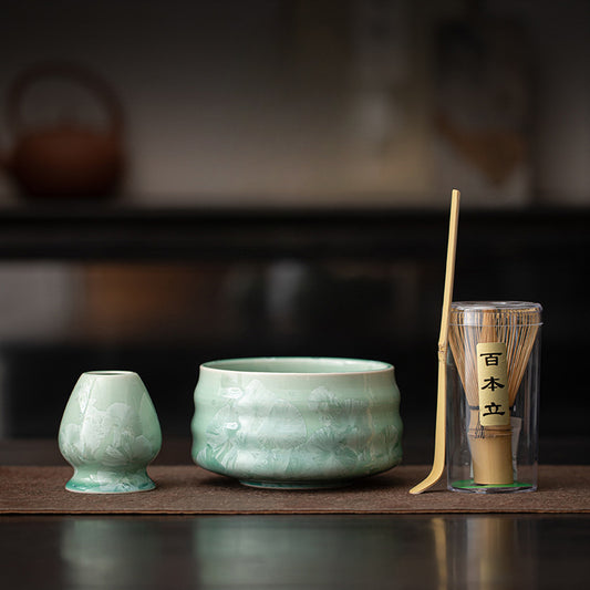 Gohobi Ceramic Matcha Set 042 Crystal
