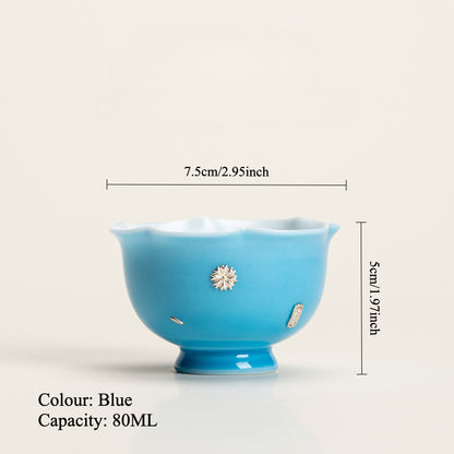 Gohobi Ice Jade Porcelain Teacup