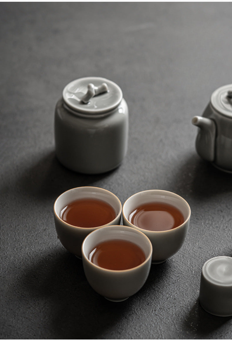 Gohobi Japanese Style Ice Grey Tea Container 002