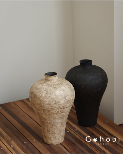 Gohobi Japanese-style Wabi Sabi Handmade Zen Large Vase 022