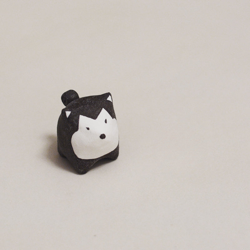 Gohobi x Little Diary Handmade Ceramic Husky Dog
