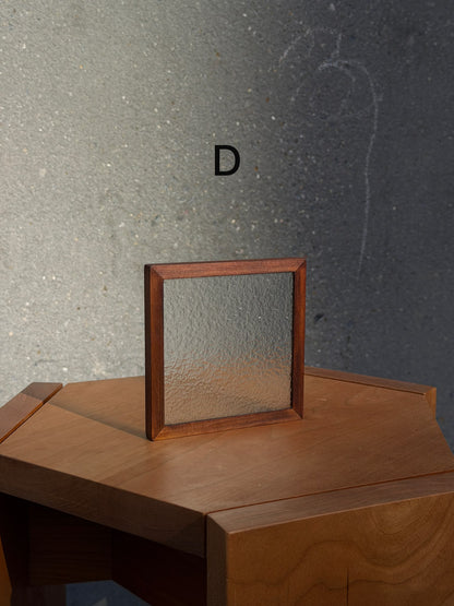 Gohobi Taiwanese Patterned Glass Coaster & Storage Box