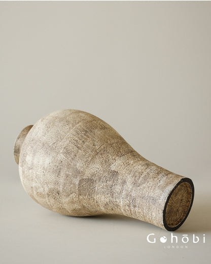 Gohobi Japanese-style Wabi Sabi Handmade Zen Large Vase 017