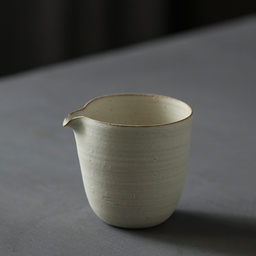 Gohobi Handmade Ceramic Pulverised White Pitchers