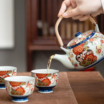 [Made In Japan] Gohobi Japanese Ancient Imari Tea Set