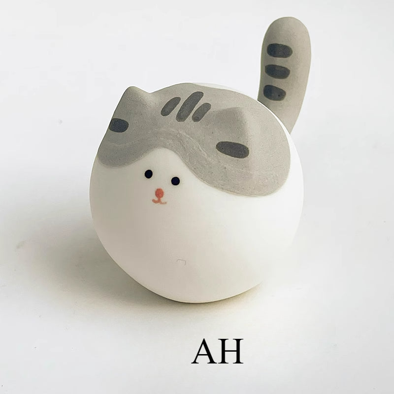 Gohobi x Little Diary Handmade Ceramic Cat