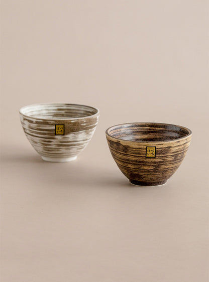 [Made in Japan] Gohobi Minoya Shino Glaze Hat Bowl