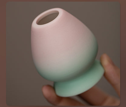 Gohobi Ceramic Matcha Set 043 Pink and Green