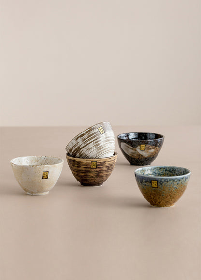 [Made in Japan] Gohobi Minoya Shino Glaze Hat Bowl