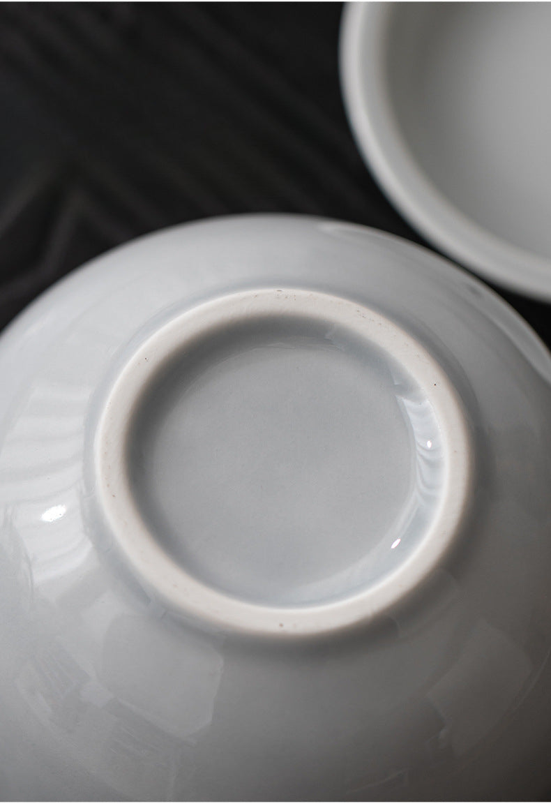 Cendres glacées Yuanshan Jianshui ménage tasse moyenne et petite tasse à thé lavage céramique réservoir de résidus de thé réservoir d'eau simple accessoires de service à thé de kung fu
