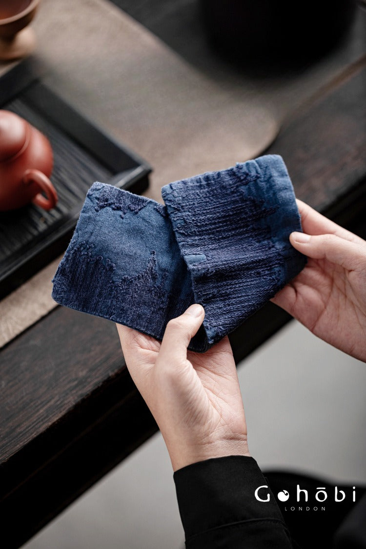 Gohobi Cotton Tea Towel – Thick Absorbent Teapot Cloth and Heat Insulation Tea Coaster