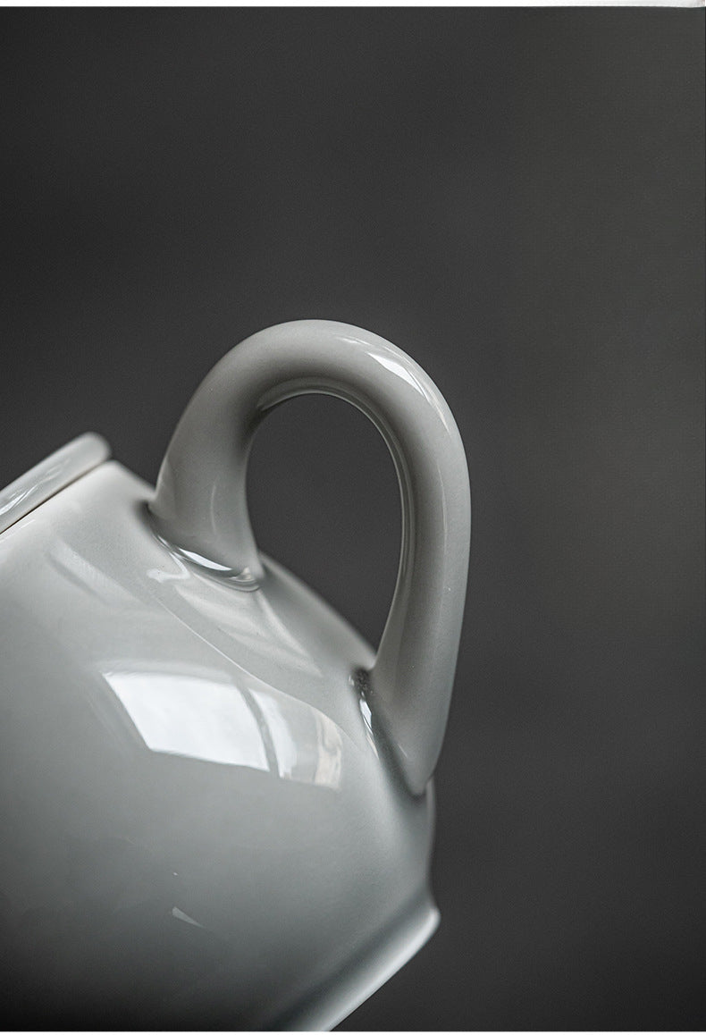Gohobi Japanese Style Ice Grey Teapot 003
