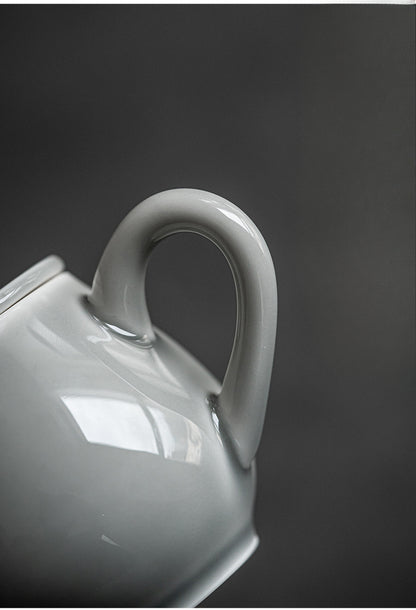Gohobi Japanese Style Ice Grey Teapot 003