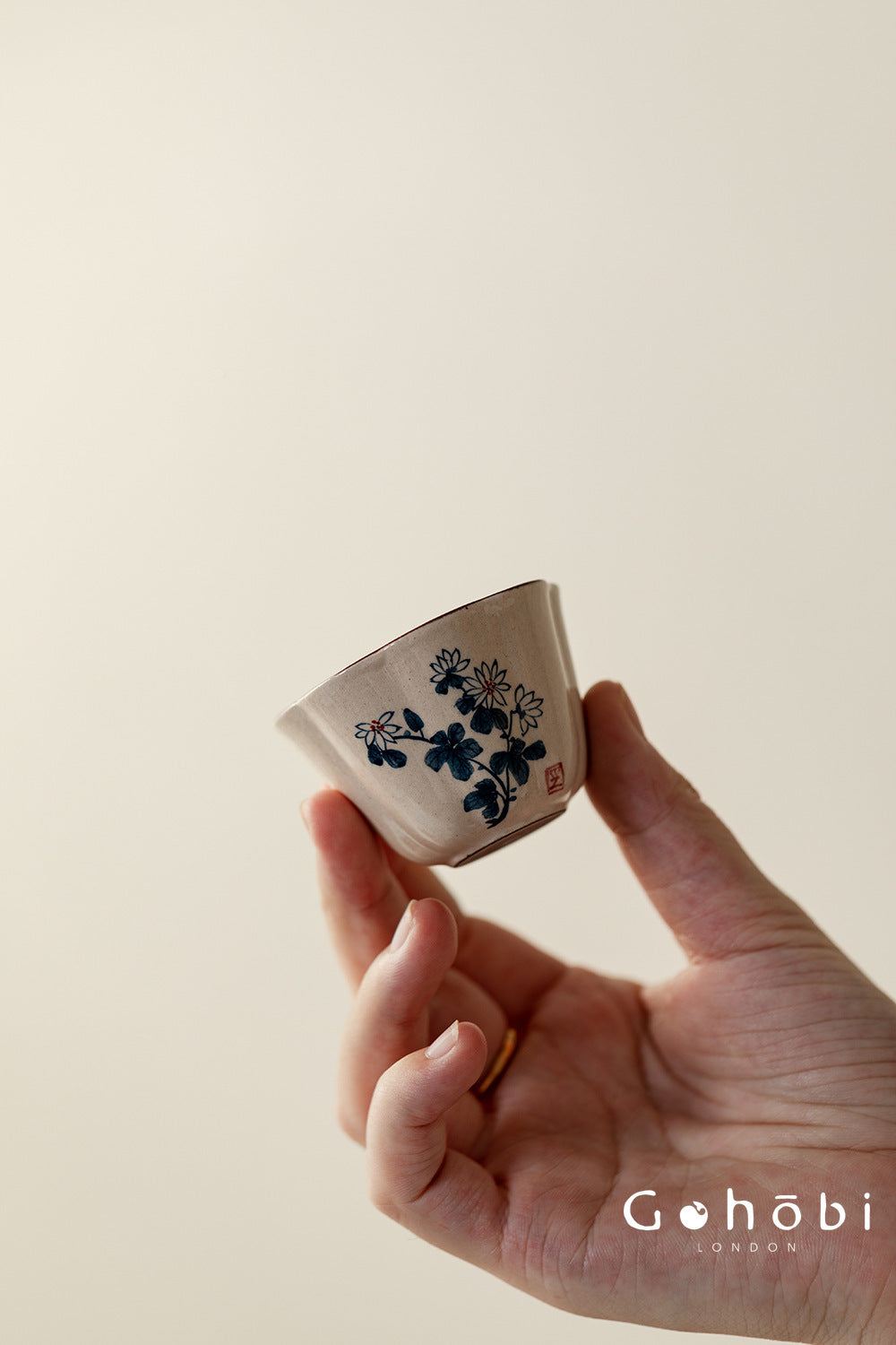 Gohobi Zhu Ni Yixing Purple Sand Travel Tea Set – Portable Gongfu Tea Set with Leather Case