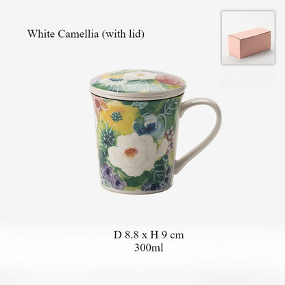 [Made In Japan] Gohobi Japanese Flowers Mug Coffee Cup