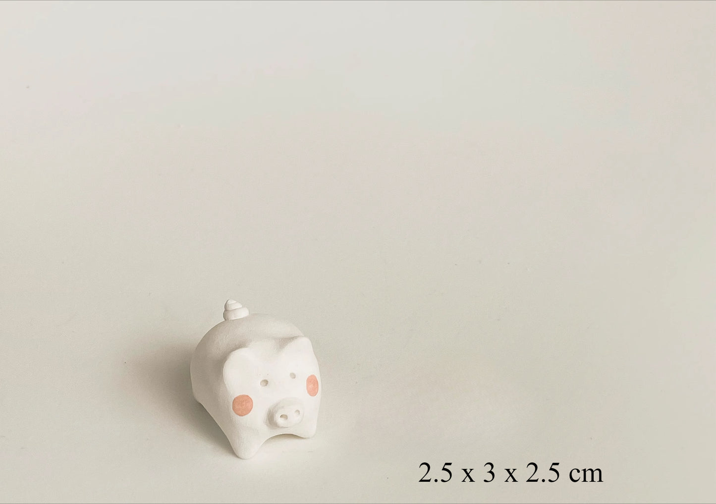 Gohobi x Little Diary Handmade Ceramic Pigs