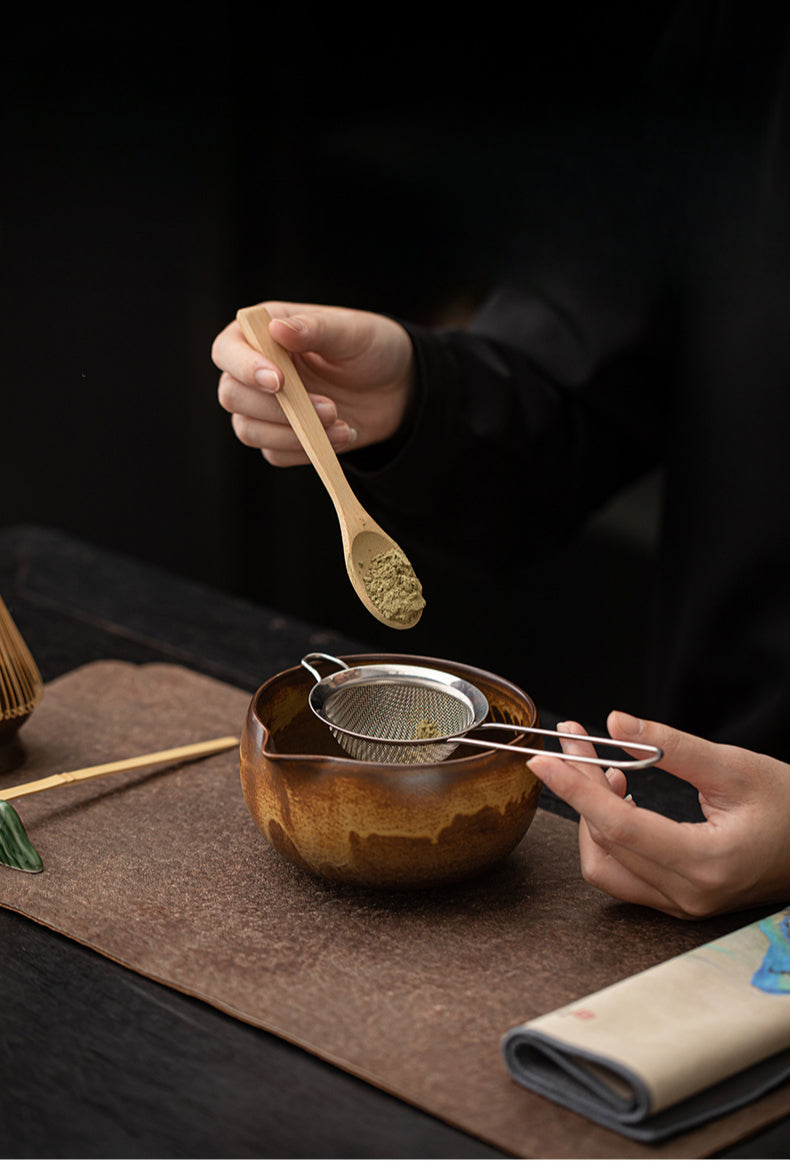 Gohobi Ceramic Matcha Set 035 Ancient Kiln