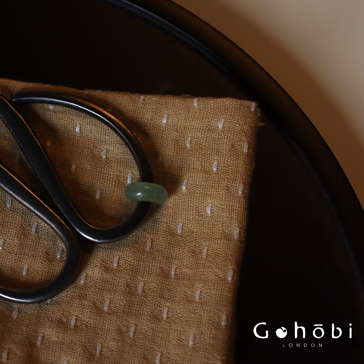 Gohobi Handmade Old Iron Tea Scissors – Portable Tea Ceremony Accessory