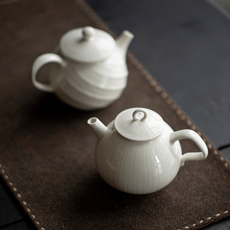 Gohobi Japanese-Style Grass Ash Glaze Teapot