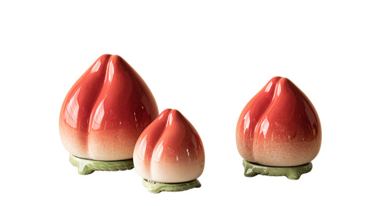 Gohobi Peach Shaped Food Container Storage