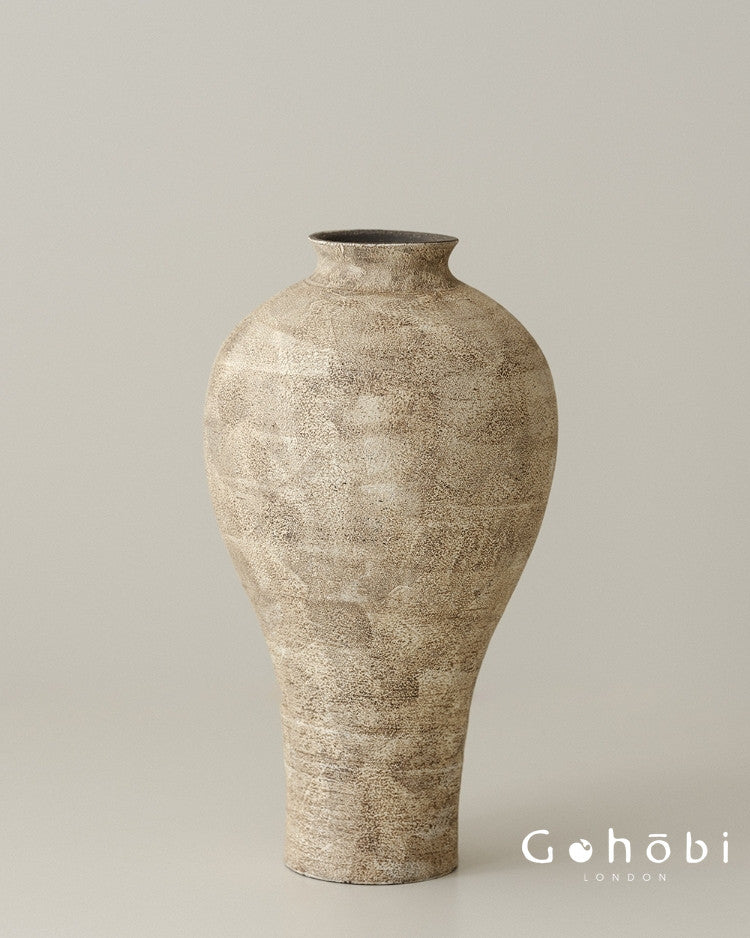 Gohobi Japanese-style Wabi Sabi Handmade Zen Large Vase 017