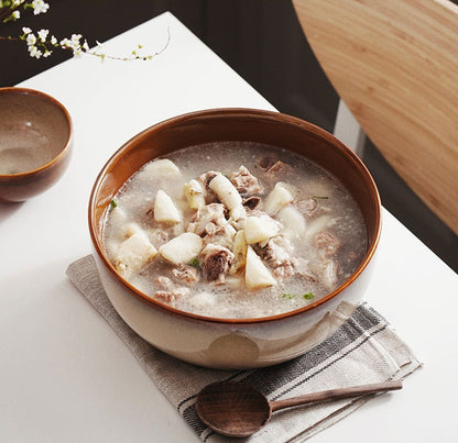 Gohobi Creative Kiln-Change Large Ceramic Bowl