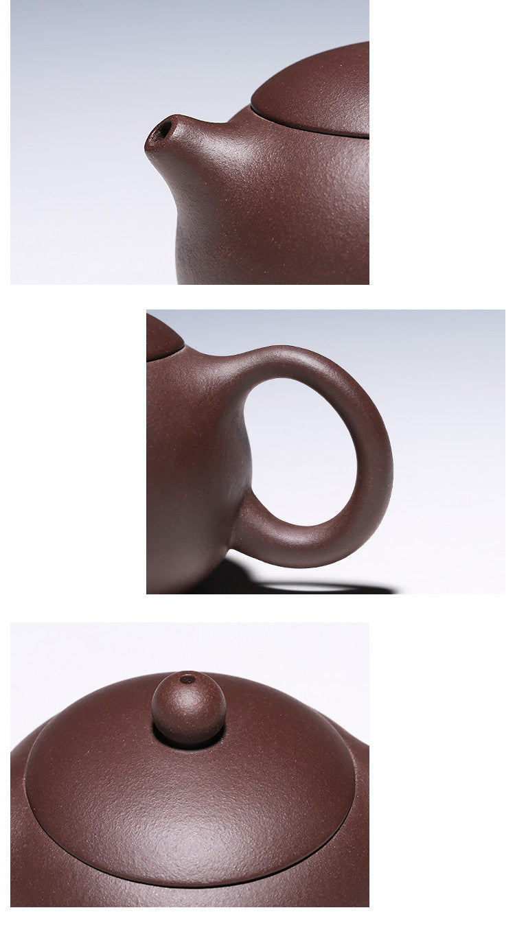 Gohobi Yixing Purple Clay Xishi Teapot (200ml)