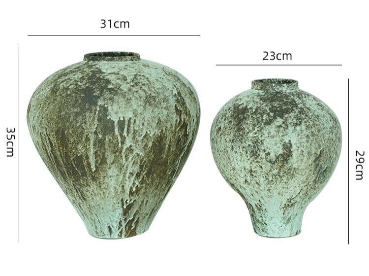 Gohobi Wabi-Sabi Style Sand Wind Ceramic Vase